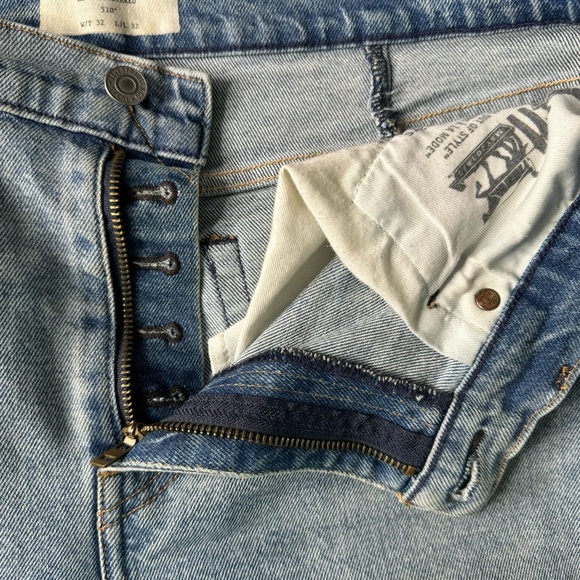 Levi's 510 Skinny Jeans Altered Fit Size 32 - Picture 7 of 11